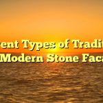 Different Types of Traditional and Modern Stone Facades