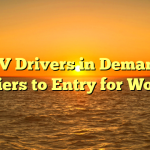 HGV Drivers in Demand – Barriers to Entry for Women