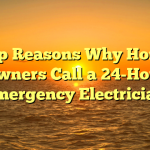 Top Reasons Why Home Owners Call a 24-Hour Emergency Electrician